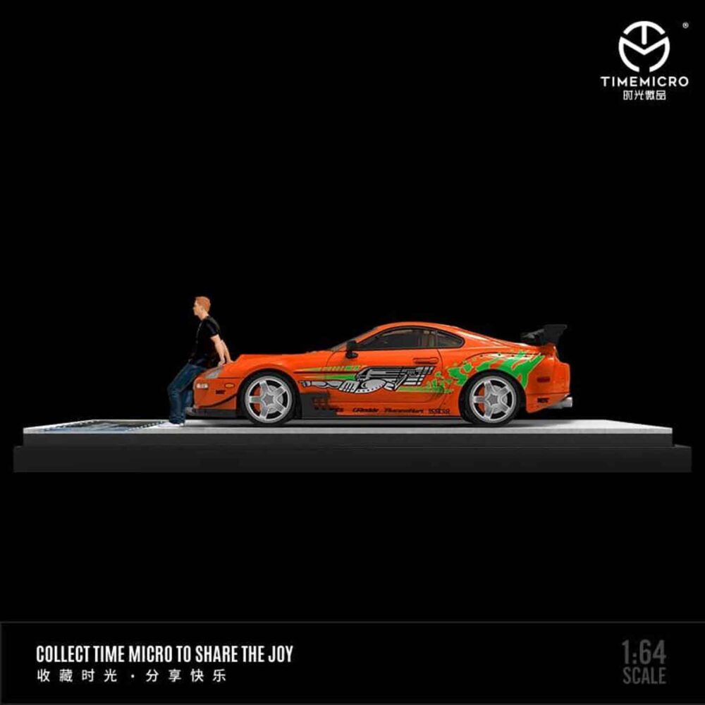 TimeMicro Fast and Furious Toyota Supra A80Z (Figure Included)