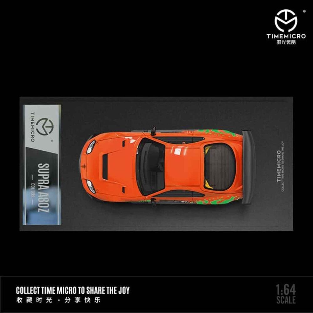 TimeMicro Fast and Furious Toyota Supra A80Z (Figure Included)