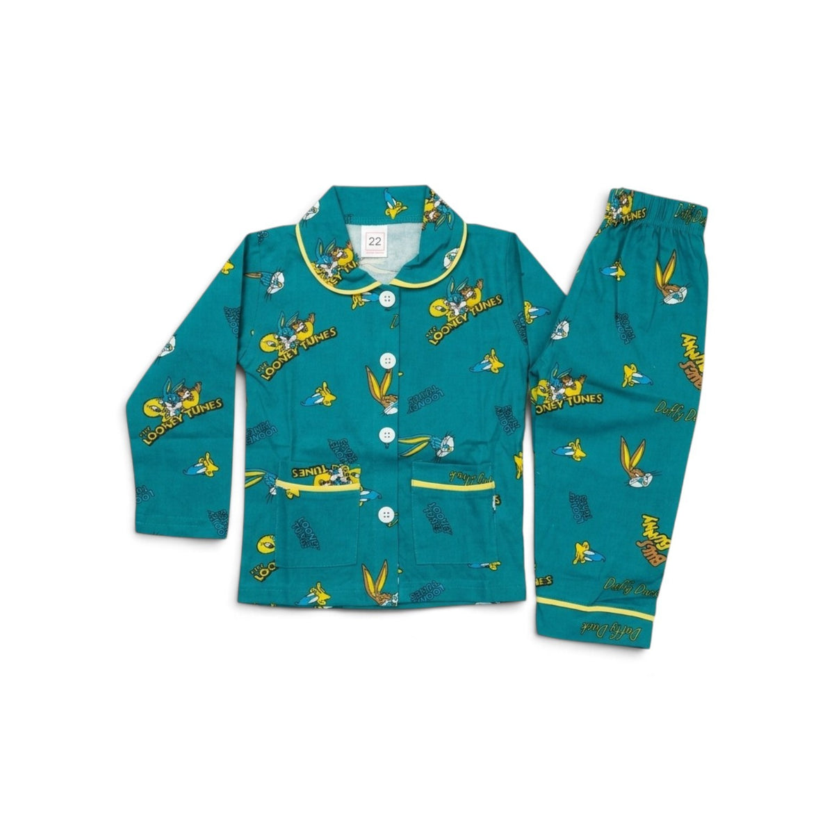 Looney Tunes Character Print Kids' Night Suit Set