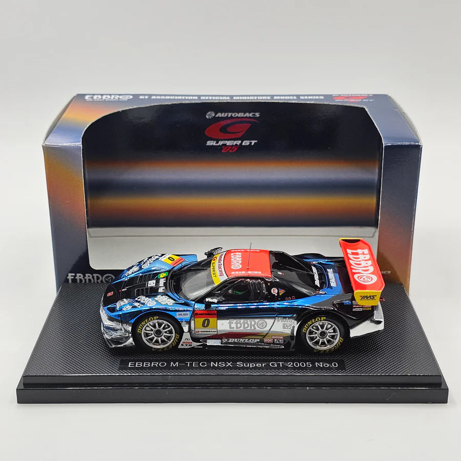 Cocoland Toys EBBRO Honda NSX GT300 2005 1:43 scale model in collector display case