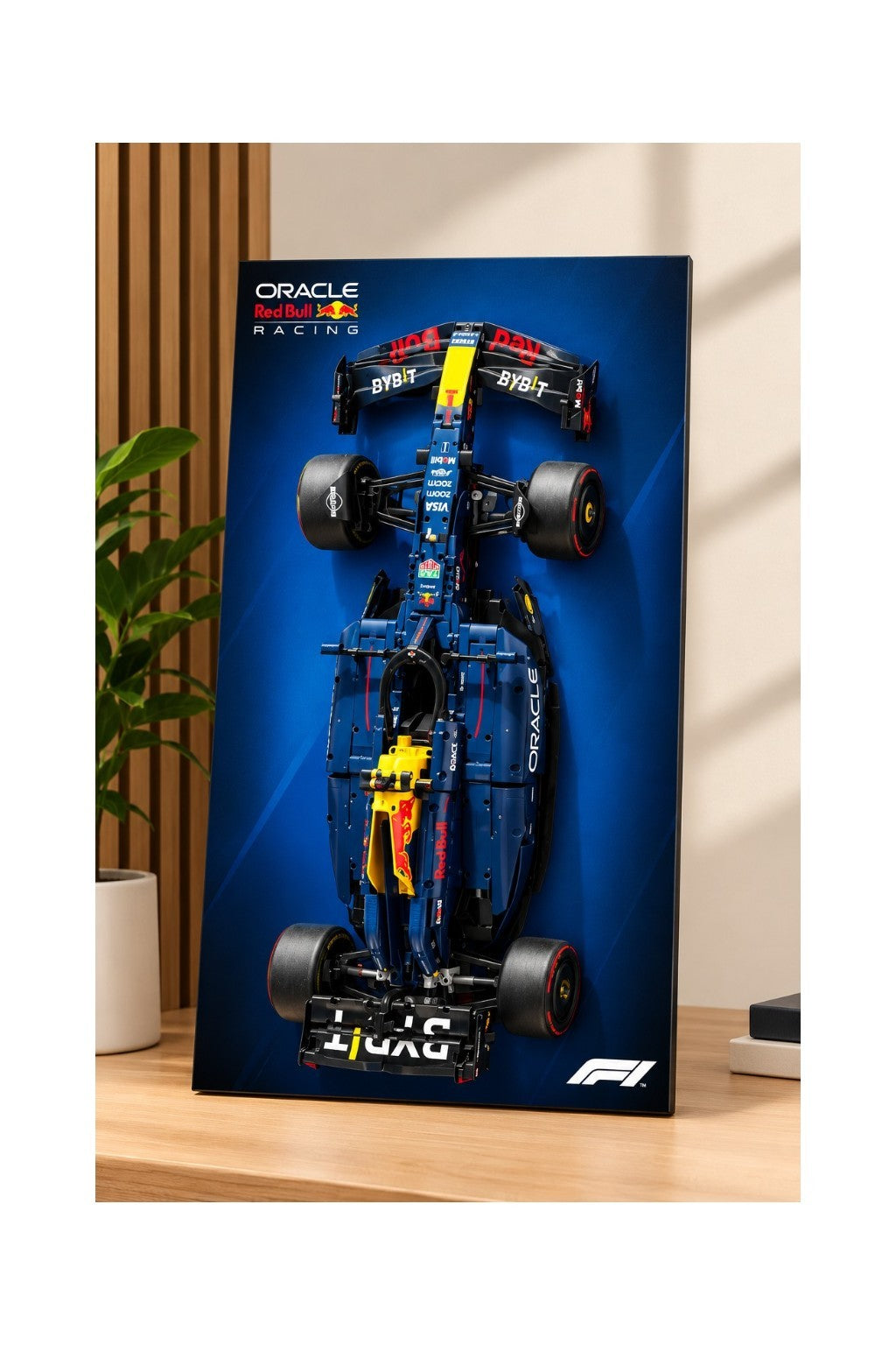 [Red Bull Racing RB20] [Ferrari SF-24] [Aston Martin Aramco AMR25 F1] [McLaren MCL39 F1] [Mercedes-AMG F1 W14 E] Car detailed 1:8 Scale Building Set Designed for Adult Fans and Collectors