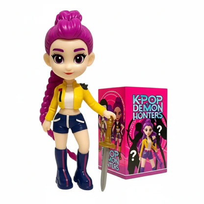 1 K-Pop figura secreta Blind Box demon Hunters Guerreras Kpop