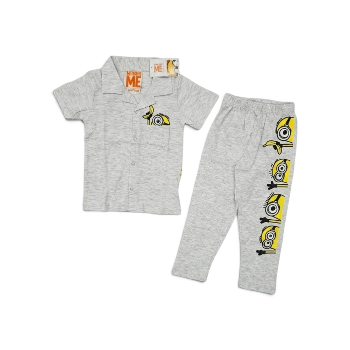 Minions Toddler Button-Up Pajama Shirt