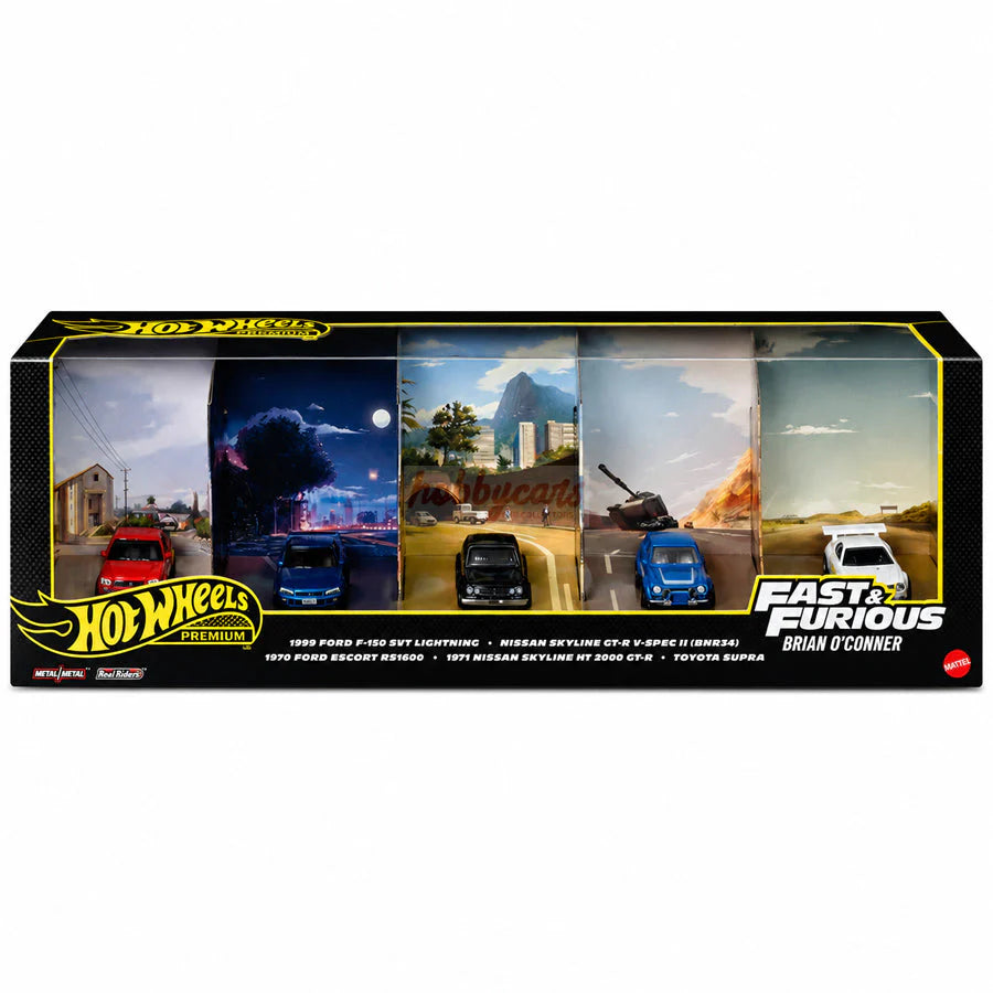 Hot Wheels 2026 Fast & Furious Brian O’Conner Diorama Collector Set 1:64 Scale