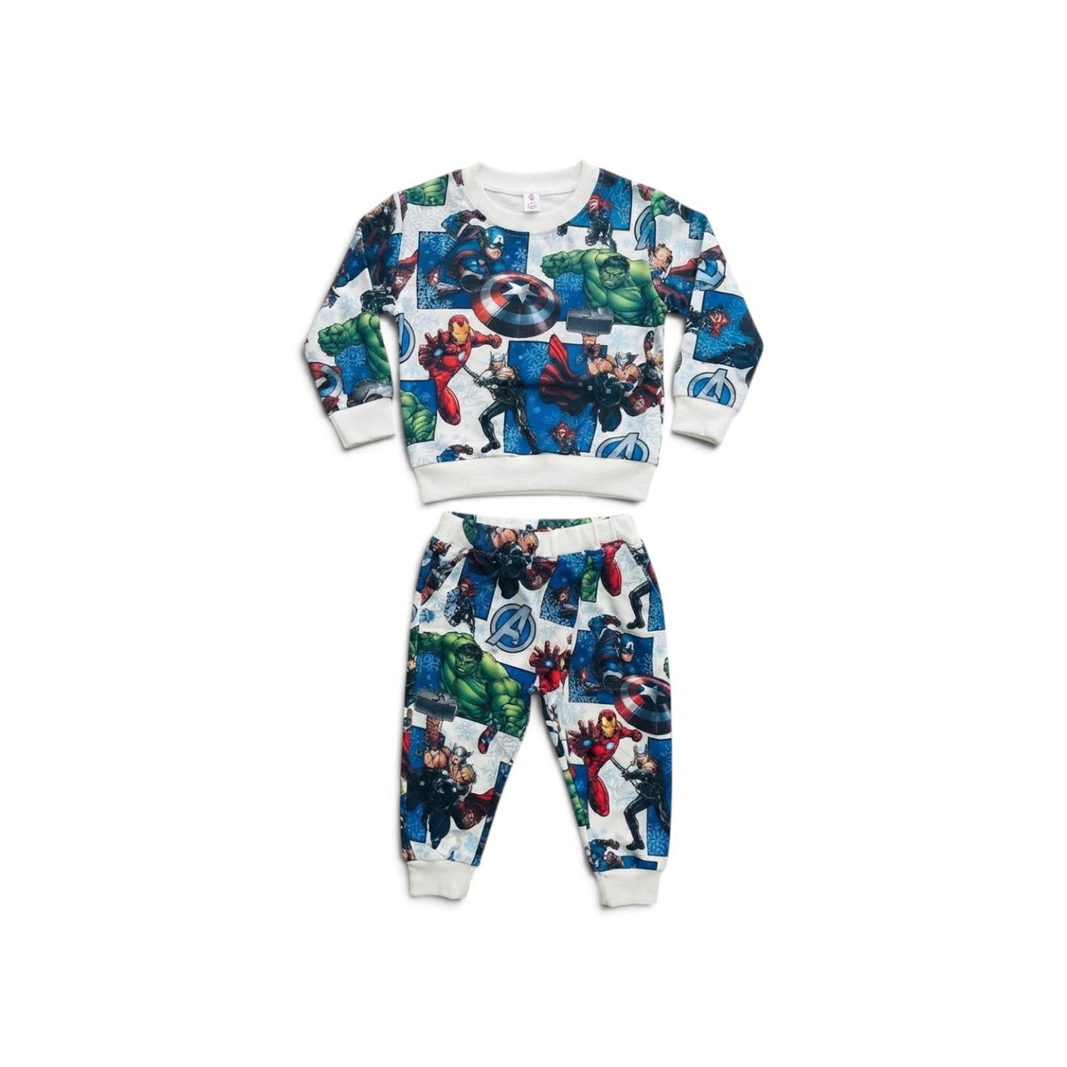 Marvel Avengers Kids' 2-Piece Sweatshirt & Joggers Set