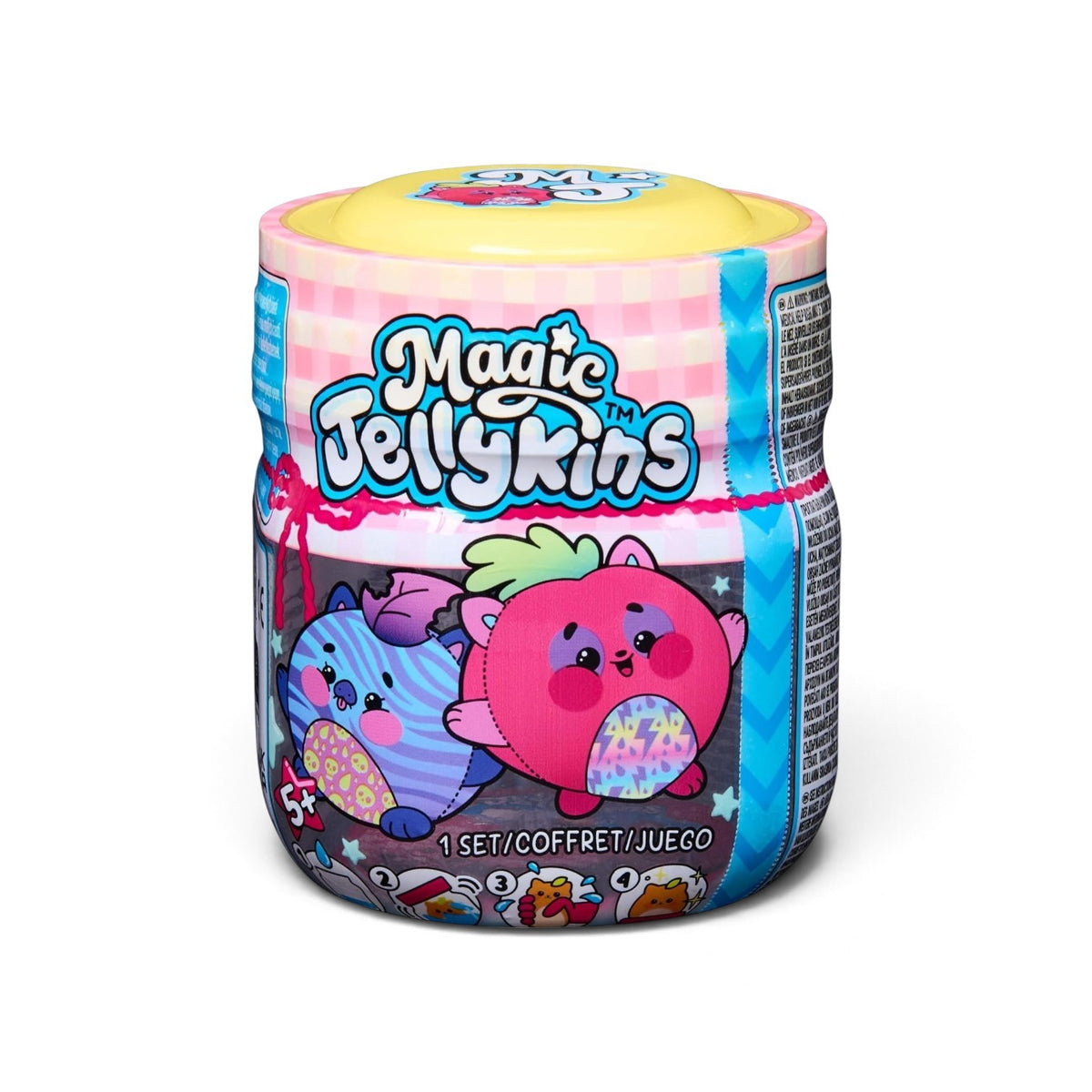 Magic Jellykins Mini Surprise Plush Pack of 1  Magic Water Activation 30 Seconds Revelation Soft Texture
