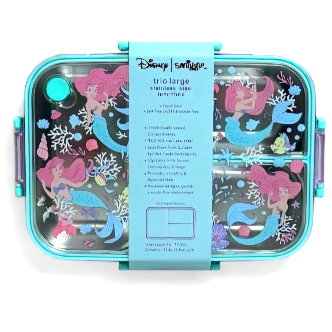 Smiggle Gabby's Dollhouse Lunch Box Stainless Steel