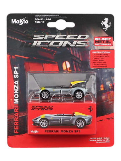 Maisto Speed Icon Ferrari Monza SP1 1:64 Scale Limited Edtio
