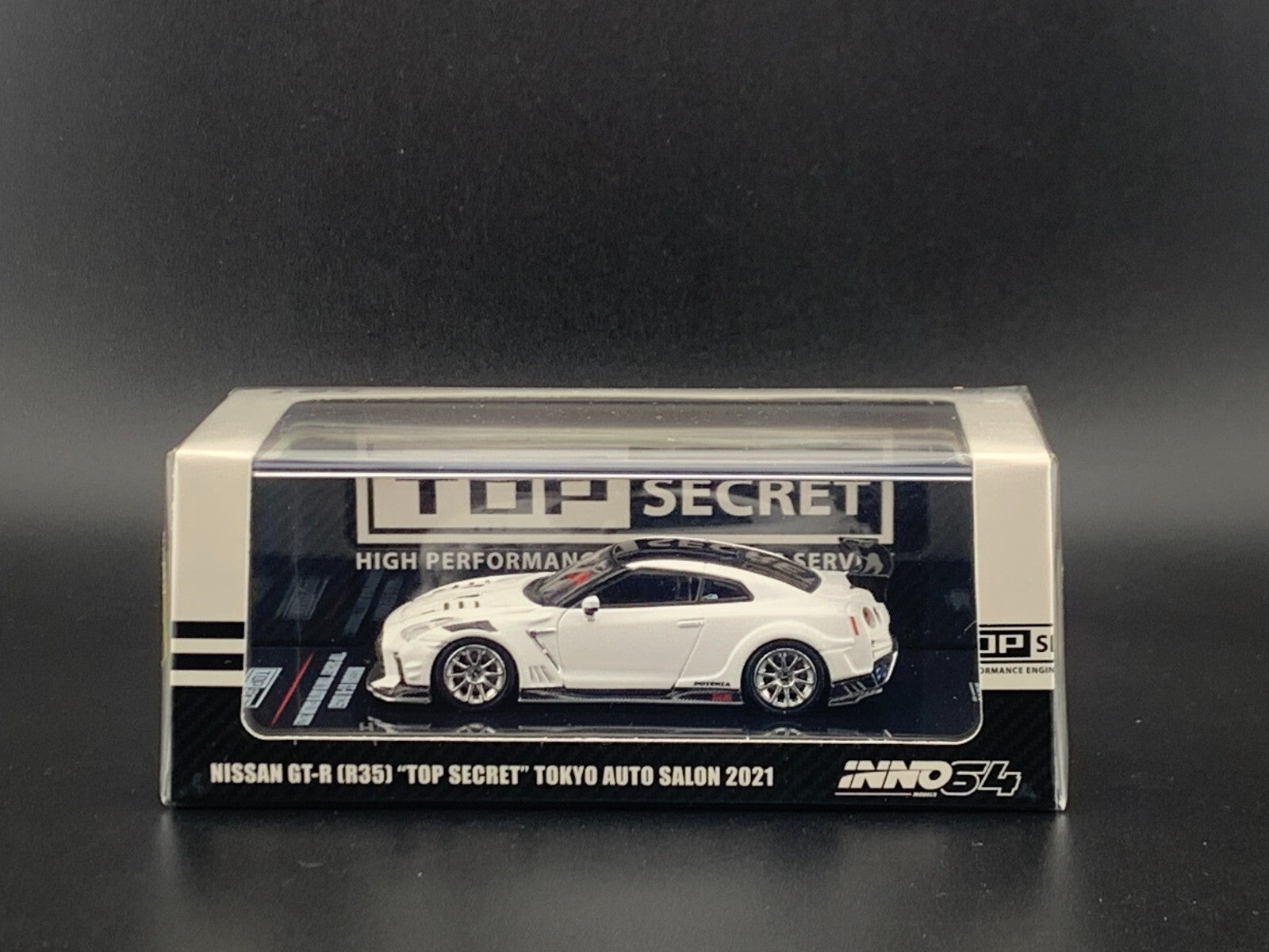INNO64 Nissan GT-R R35 Top Secret Tokyo Auto Salon 2021 1/64