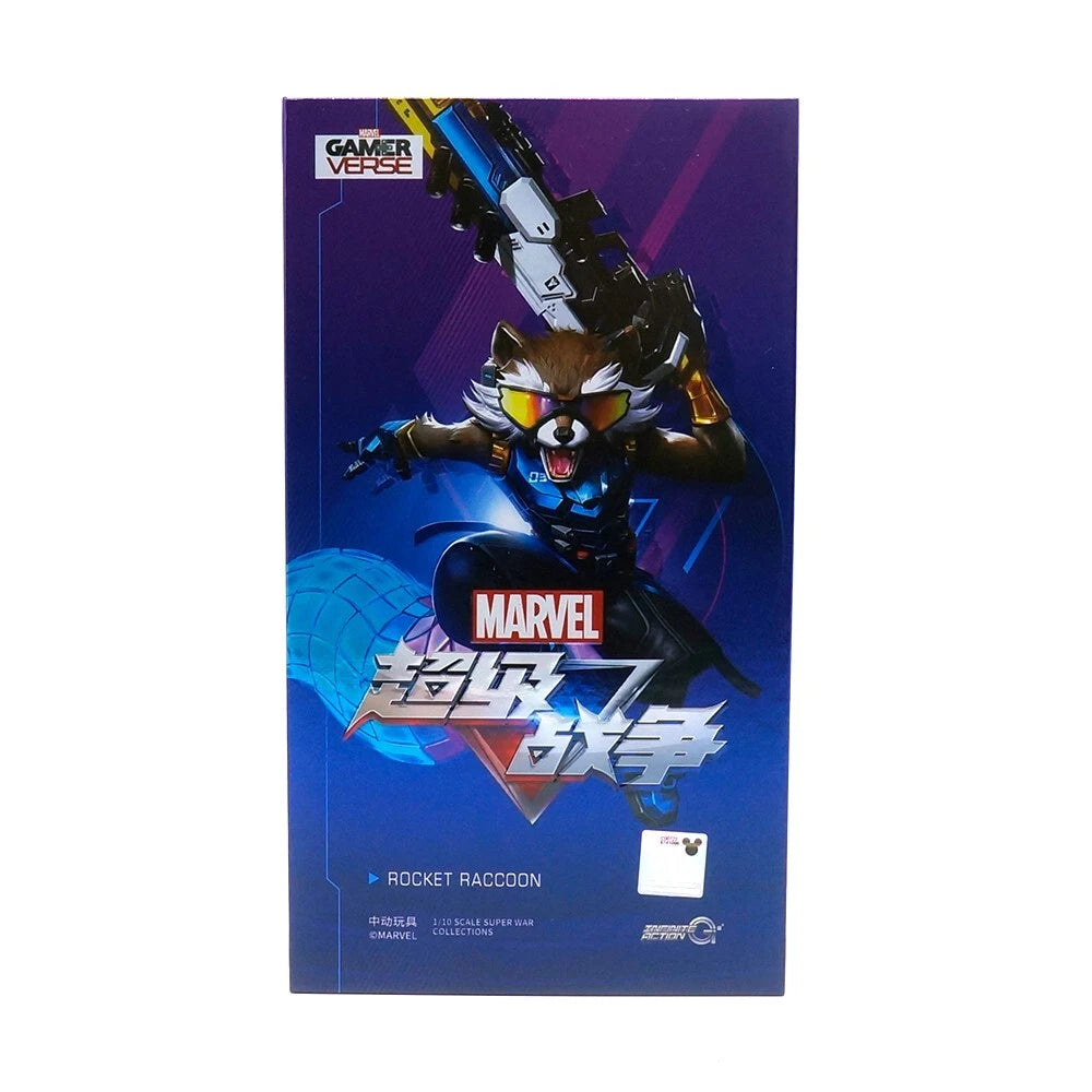 ZD Guardians of the Galaxy Rocket Raccoon MARVEL Super War Ver. Action Figure