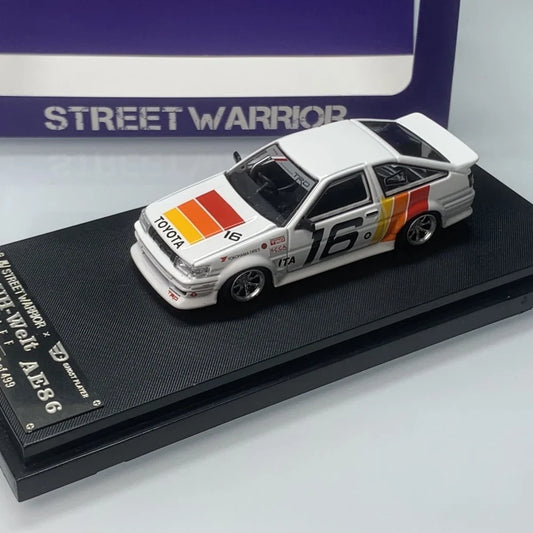 1/64 STREET WARRIOR Levin TRD AE86 RWB wide-body