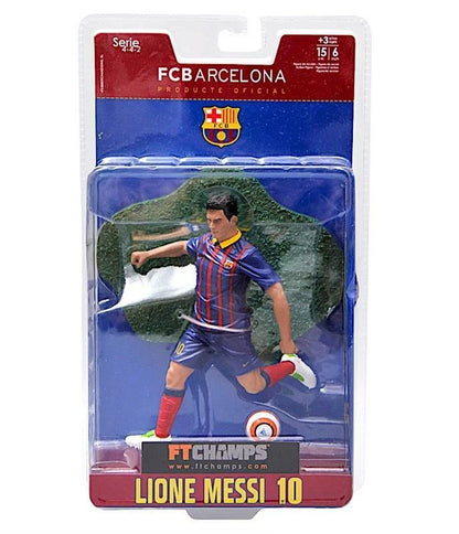 Lionel Messi Soccer Football #10 Fútbol Club Barcelona Action Figure Display C8