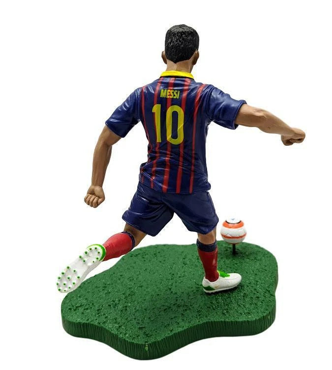 Lionel Messi Soccer Football #10 Fútbol Club Barcelona Action Figure Display C8