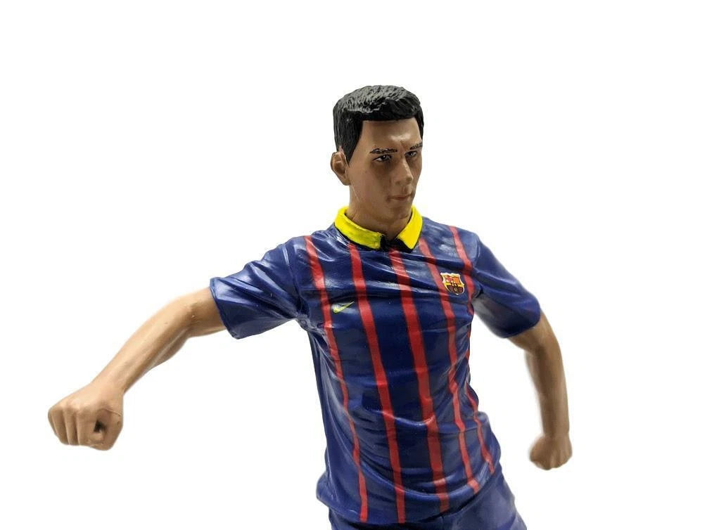 Lionel Messi Soccer Football #10 Fútbol Club Barcelona Action Figure Display C8