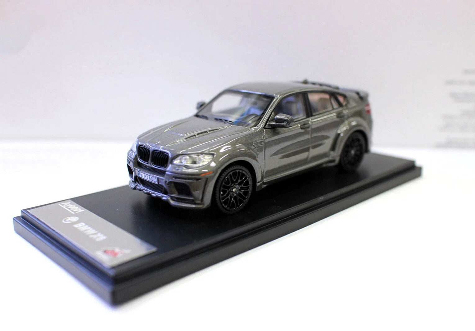 1/43 Scale BMW X6 Ay0001 Gray Diecast Car Model