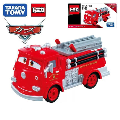 Takara Tomy Tomica Disney Pixar Cars Red Fire Engine C-07