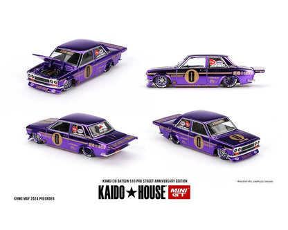 KAIDO HOUSE x MINI GT - DATSUN 510 PRO STREET ANNIVERSARY EDITION