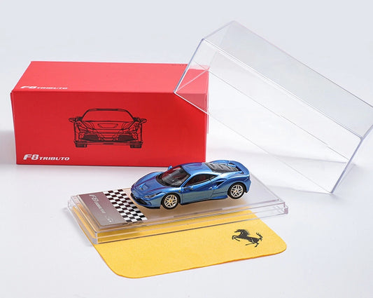 XF MODEL 1/64 Scale Ferrari F8 Tributo Diecast Car Model