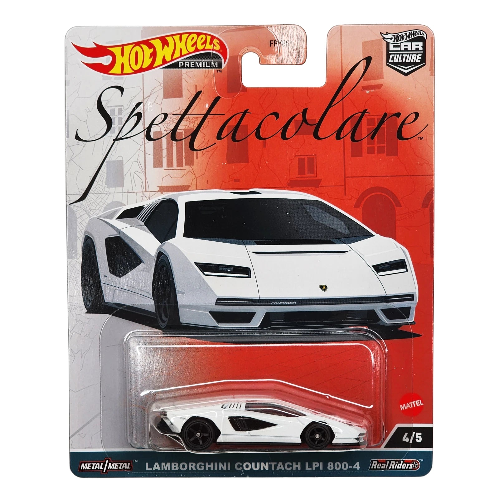 Hot Wheels Lamborghini Countach LPI 800-4 Car Collectible Diecast