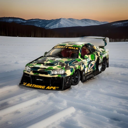 Street Weapon LBWK ER34 1:64 Diecast  X BAPE Limited ED