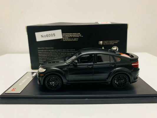 C Cool Models BMW X6 SUV Matte Black 1/43 Scale Diecast Model Car New in Box