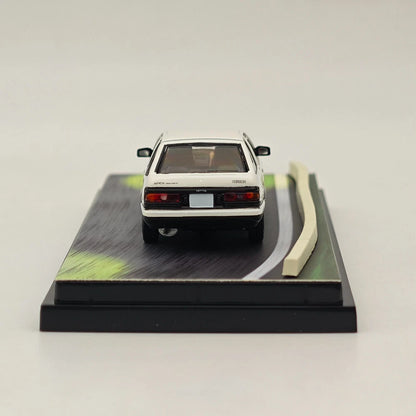 Hobby Japan 1/64 Toyota SPRINTER TRUENO GT APEX AE86 INITIAL D White HJ643008DB