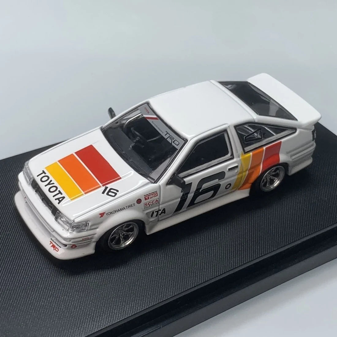 1/64 STREET WARRIOR Levin TRD AE86 RWB wide-body