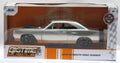 Jada 1:24 1970 Plymouth Road Runner ~ Die Cast Car ~ Bigtime Muscle ~ Silver