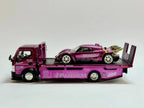 [PRE-ORDER] XCartoys Pop Race 1/64 Pandem Lotus Elise Set Beijing Exclusive Purple Chrome