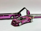 [PRE-ORDER] XCartoys Pop Race 1/64 Pandem Lotus Elise Set Beijing Exclusive Purple Chrome