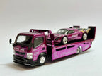[PRE-ORDER] XCartoys Pop Race 1/64 Pandem Lotus Elise Set Beijing Exclusive Purple Chrome