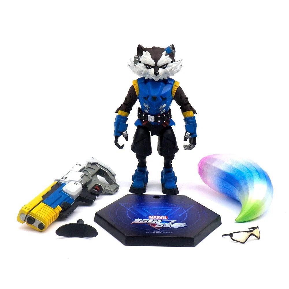 ZD Guardians of the Galaxy Rocket Raccoon MARVEL Super War Ver. Action Figure