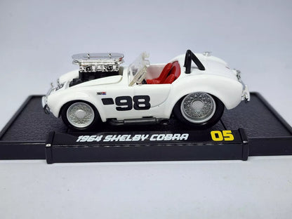 Muscle Machines 1964 Shelby Cobra 427 S/C 1:64 Diecast with Stand - Loose