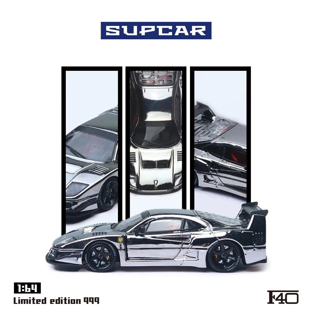 SUPCAR 1:64 F40 Gift Box Version Diecast Model