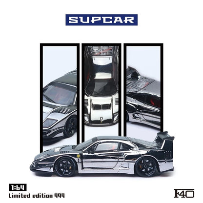 SUPCAR 1:64 F40 Gift Box Version Diecast Model