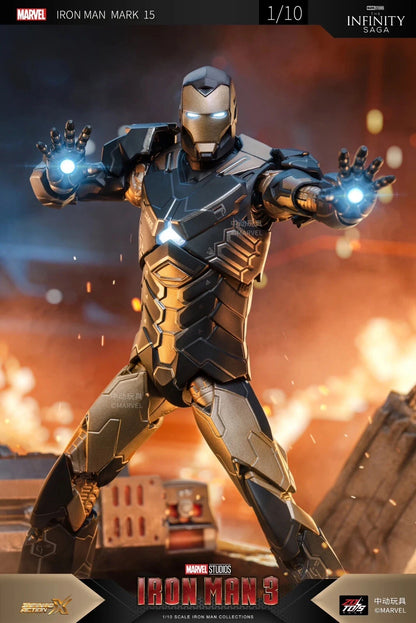 ZD Toys Marvel Iron Man Mark XV (Mark 15) 1/10 Scale Action Figure