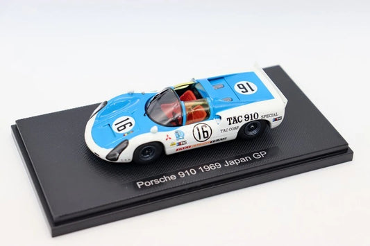 EBBRO Racing Car 1/43 Porsche 910 1969 Diecast Models for Collection
