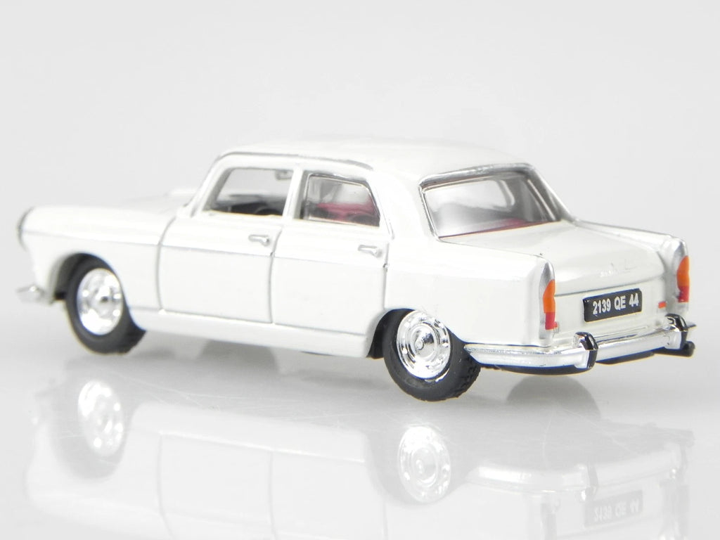 NOREV Peugeot 404 1968 Echelle 1:87 Voiture Miniature - Courchevel White