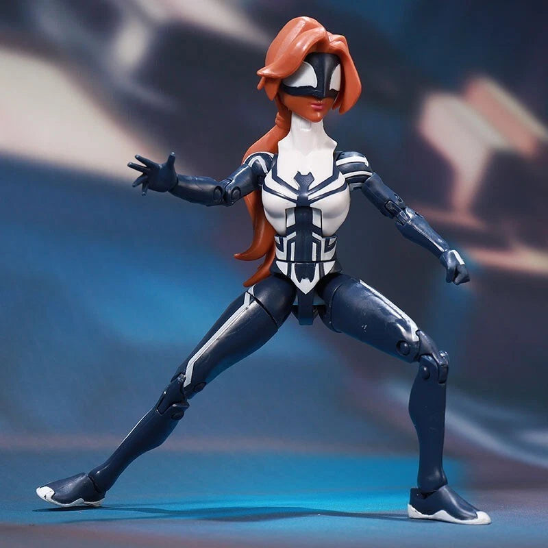 Spider Man Action Figures Spider-Woman Marvel Genuine License Home Decor Gift