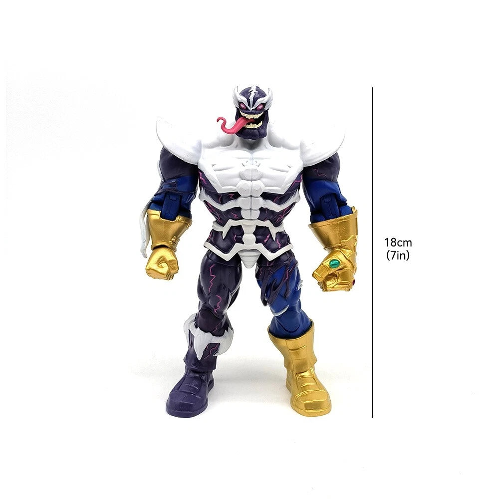 ZD Toys Venomized Thanos 7 Inch Action Figure | Marvel Spider-Man Maximum Venom Series