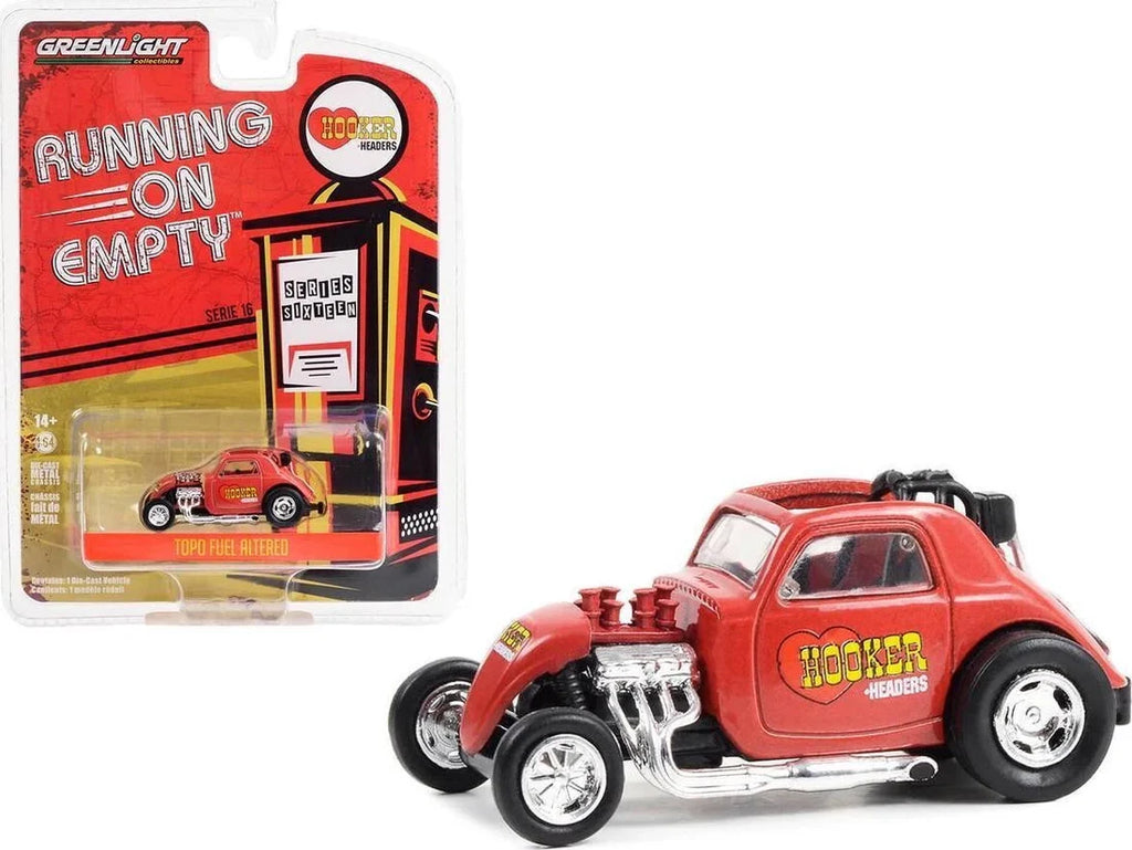 Greenlight 1:64 Scale Collectibles Topo Fuel Altered Diecast Model Running on Empty Series 16