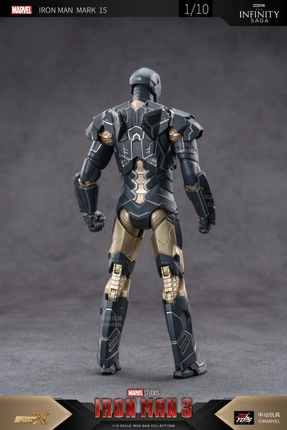 ZD Toys Marvel Iron Man Mark XV (Mark 15) 1/10 Scale Action Figure