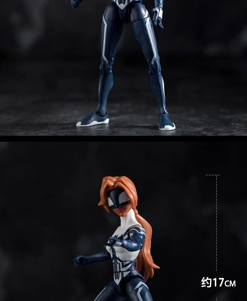 Spider Man Action Figures Spider-Woman Marvel Genuine License Home Decor Gift