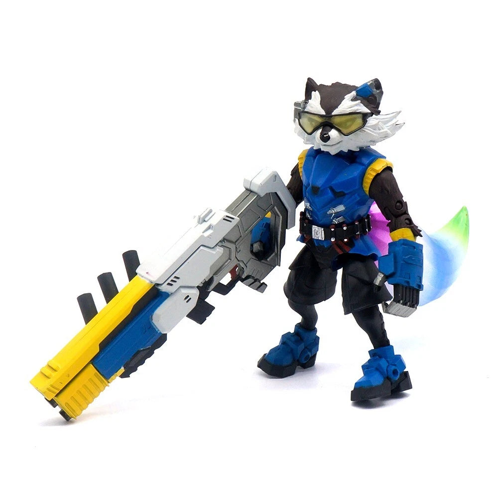 ZD Guardians of the Galaxy Rocket Raccoon MARVEL Super War Ver. Action Figure