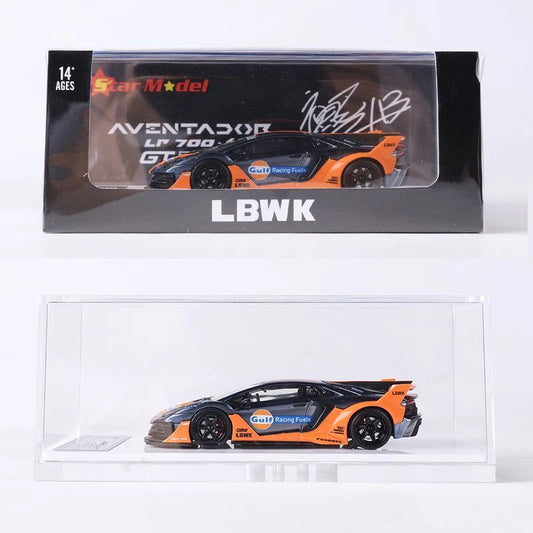 2024 Star Model 1/64 Lamborghini LBWK LP700-4 Aventador GT EVO Gulf