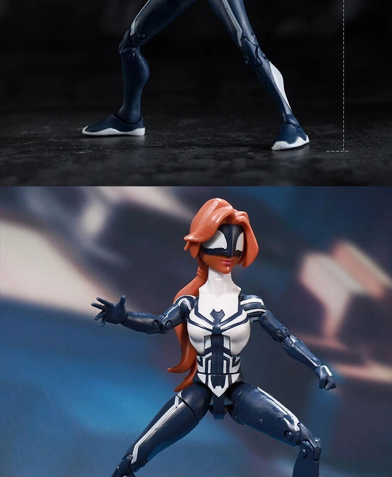 Spider Man Action Figures Spider-Woman Marvel Genuine License Home Decor Gift