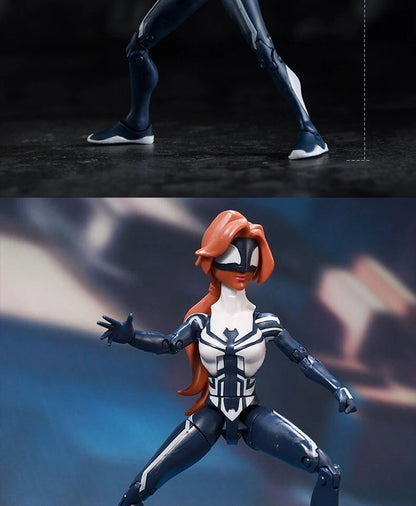 Spider Man Action Figures Spider-Woman Marvel Genuine License Home Decor Gift