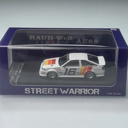 1/64 STREET WARRIOR Levin TRD AE86 RWB wide-body