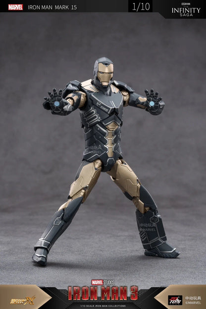ZD Toys Marvel Iron Man Mark XV (Mark 15) 1/10 Scale Action Figure
