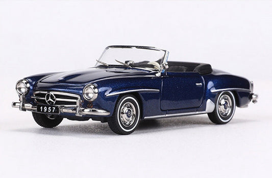 GFCC 1/64 Scale Mercedes-Benz 190 SL 1957 Blue Diecast Car